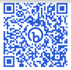 QR code for the client satisfaction survey